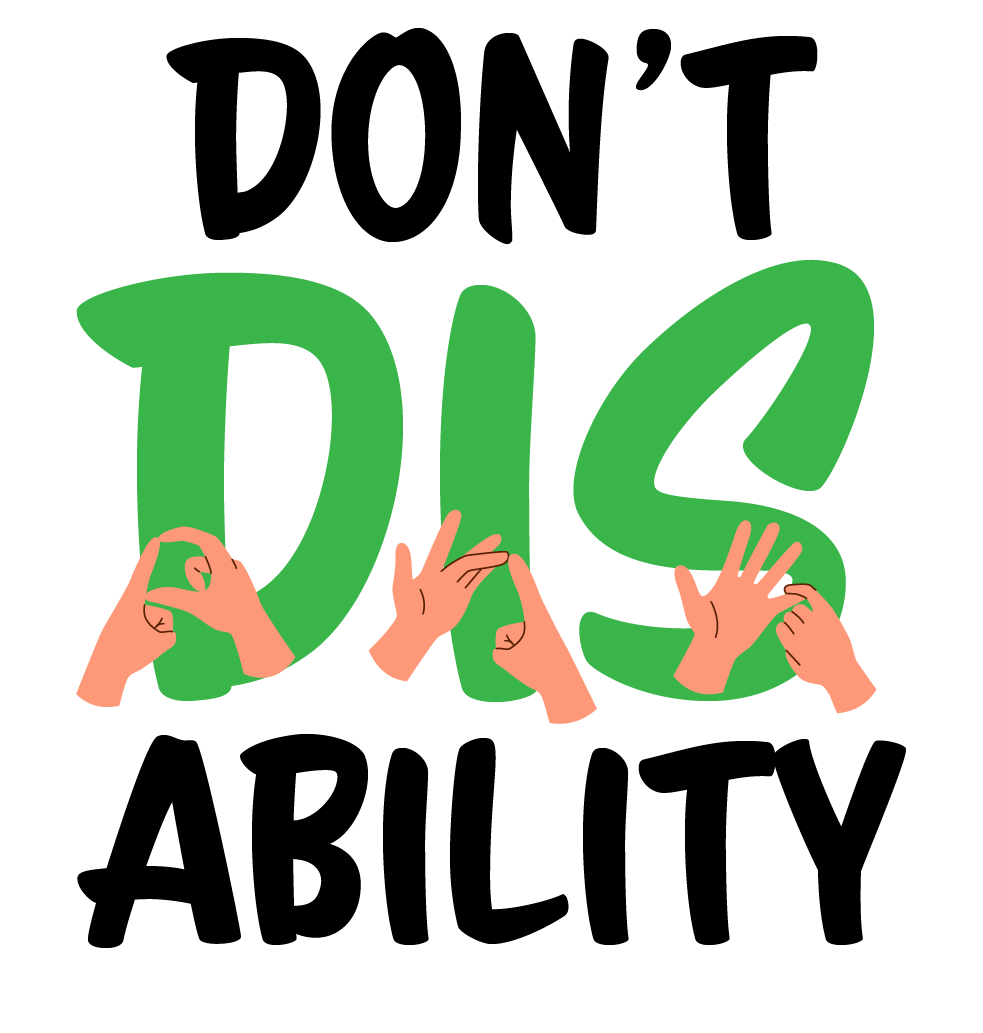 Don't Dis-ability logo