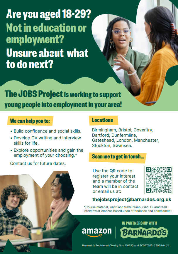 The JOBS Project leaflet